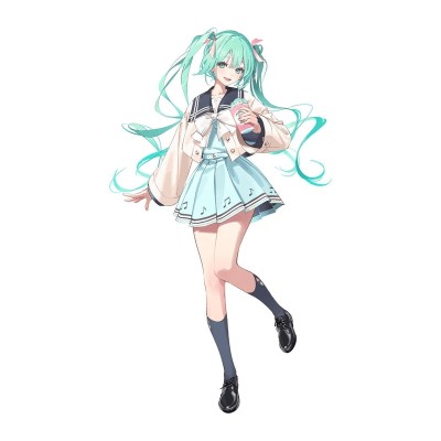 HATSUNE MIKU - Sweet School Life Pure Version Furyu PVC Figure 18 cm