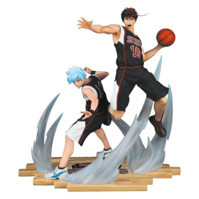 KUROKO'S BASKET - Tetsuya Kuroko & Taiga Kagami Black Jersey Edition Taka Corp Studio Resin Statue 41 cm
