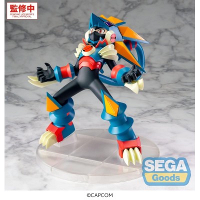 MEGA MAN BATTLE NETWORK - Mega Man Gregar Beast Luminasta Sega PVC Figure 17 cm