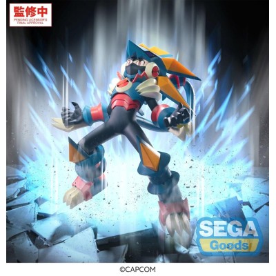 MEGA MAN BATTLE NETWORK - Mega Man Gregar Beast Luminasta Sega PVC Figure 17 cm