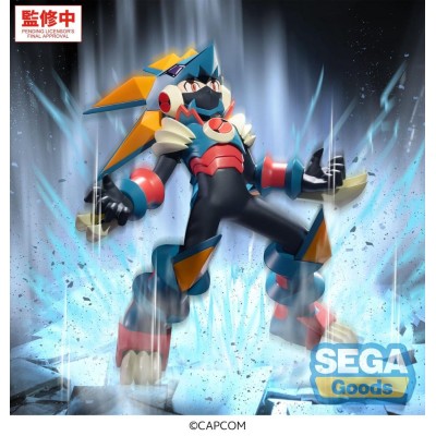 MEGA MAN BATTLE NETWORK - Mega Man Gregar Beast Luminasta Sega PVC Figure 17 cm