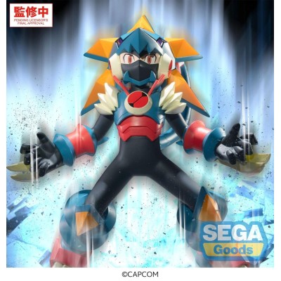 MEGA MAN BATTLE NETWORK - Mega Man Gregar Beast Luminasta Sega PVC Figure 17 cm
