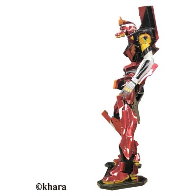 EVANGELION - Unit 02 Metallic Nano Plastic Model 17 cm