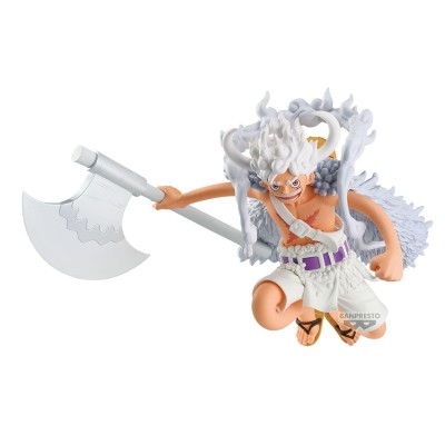 ONE PIECE - Monkey D.luffy Gear 5 Cross Posing Banpresto PVC Figure 17 cm