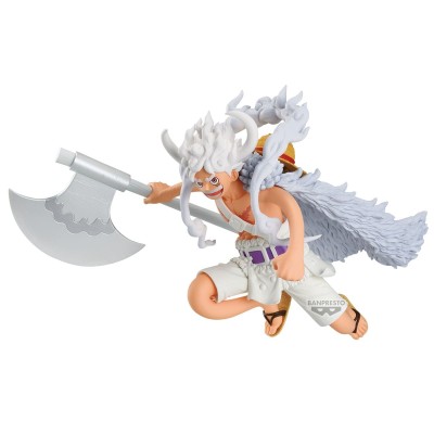 ONE PIECE - Monkey D.luffy Gear 5 Cross Posing Banpresto PVC Figure 17 cm
