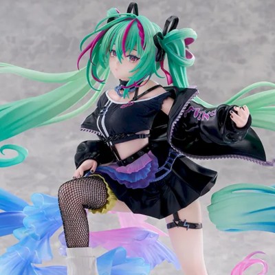CHARACTER VOCAL SERIES 01: HATSUNE MIKU - Hatsune Miku Punk! FIGURIZMa Sega PVC Figure 23 cm