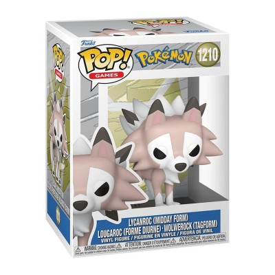 POKÉMON - Lycanroc (Midday) Funko Pop Games 1210