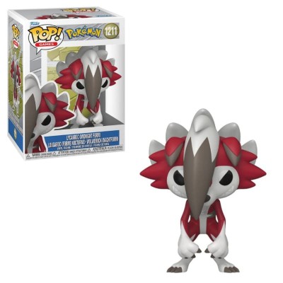 POKÉMON - Lycanroc (Midnight) Funko Pop Games 1211