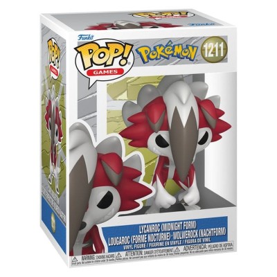 POKÉMON - Lycanroc (Midnight) Funko Pop Games 1211