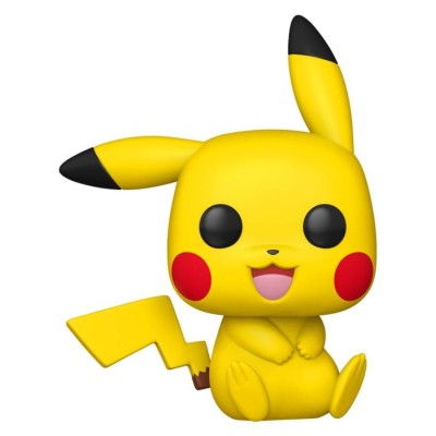 POKÉMON - Pikachu 25 cm Super Sized Jumbo Funko Pop Games 1268