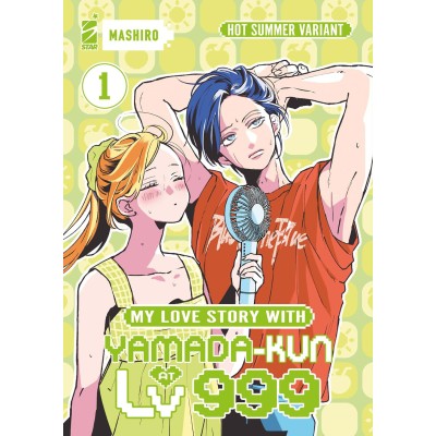 My love story with Yamada-kun at lv999 Vol. 1 - Hot Summer Variant con mini ventaglio in cartoncino (ITA)