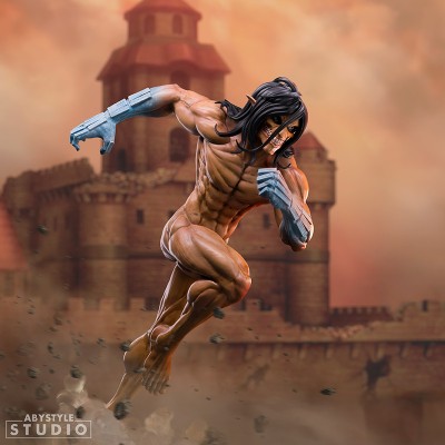 ATTACK ON TITAN - Eren Titan Form SFC 1/10 Abystyle PVC Figure 19 cm