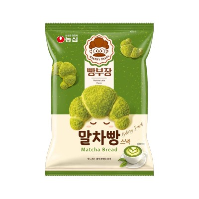 Bakery Snack - Matcha Bread - snack coreano al Matcha
