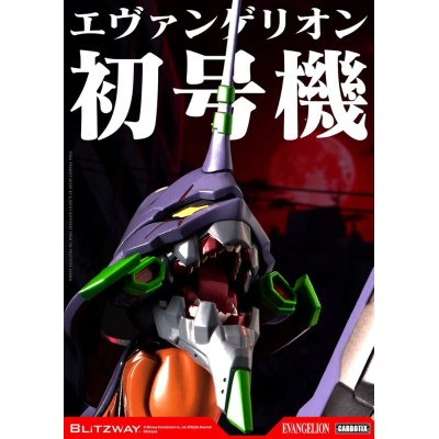 EVANGELION - Evangelion Unit-01 Test Type (DX Ver.) Carbotix Blitzway Action Figure 33 cm