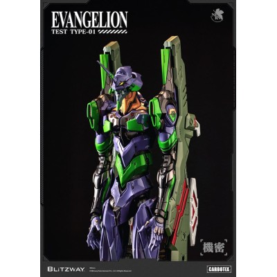 EVANGELION - Evangelion Unit-01 Test Type (DX Ver.) Carbotix Blitzway Action Figure 33 cm