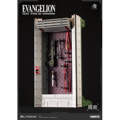 EVANGELION - Evangelion Unit-01 Test Type (DX Ver.) Carbotix Blitzway Action Figure 33 cm