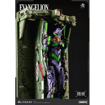EVANGELION - Evangelion Unit-01 Test Type (DX Ver.) Carbotix Blitzway Action Figure 33 cm