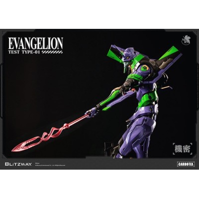EVANGELION - Evangelion Unit-01 Test Type (Standard Ver.) Carbotix Blitzway Action Figure 33 cm