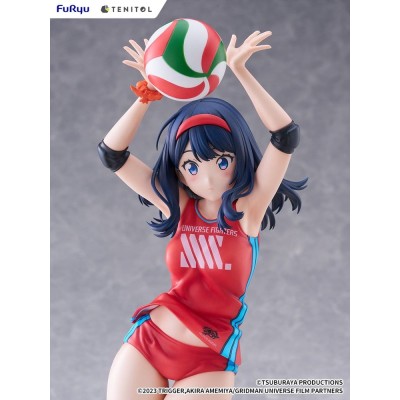 GRIDMAN UNIVERSE - Rikka Takarada Sportswear Ver. Tenitol Tall Furyu PVC Figure 36 cm