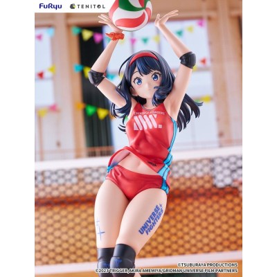 GRIDMAN UNIVERSE - Rikka Takarada Sportswear Ver. Tenitol Tall Furyu PVC Figure 36 cm