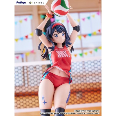 GRIDMAN UNIVERSE - Rikka Takarada Sportswear Ver. Tenitol Tall Furyu PVC Figure 36 cm