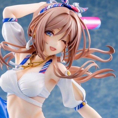 THE IDOLMASTER GAKUEN - Himesaki Rinami Kimi to Semi Blue Ver. 1/7 PVC Figure 27 cm