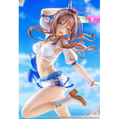 THE IDOLMASTER GAKUEN - Himesaki Rinami Kimi to Semi Blue Ver. 1/7 PVC Figure 27 cm