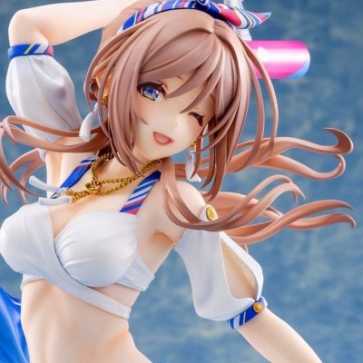 THE IDOLMASTER GAKUEN - Himesaki Rinami Kimi to Semi Blue Ver. With Bonus 1/7 PVC Figure 27 cm