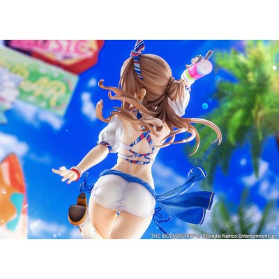 THE IDOLMASTER GAKUEN - Himesaki Rinami Kimi to Semi Blue Ver. With Bonus 1/7 PVC Figure 27 cm