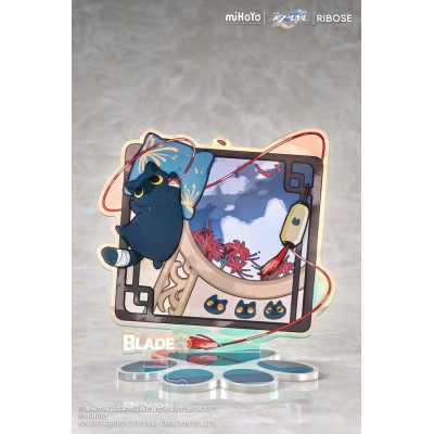 HONKAI STAR RAIL - Rise Up+ Chibi Cat Series Chibi Figure Blade Ver. Ribose 19 cm