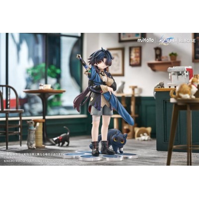 HONKAI STAR RAIL - Rise Up+ Chibi Cat Series Chibi Figure Blade Ver. Ribose 19 cm