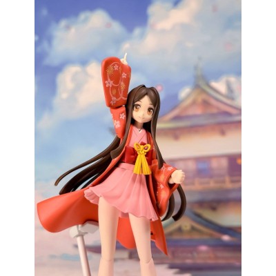 Suwahime Plafia Plastic Model Kit Suwahime (Mini Figure Set) 14 cm