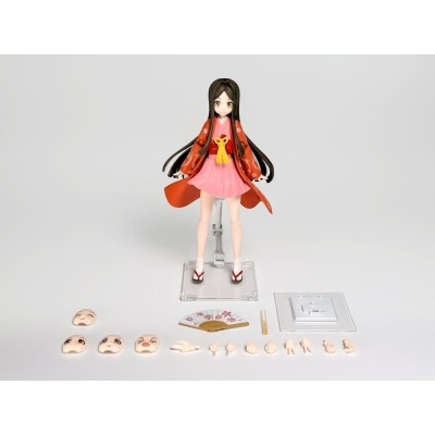 Suwahime Plafia Plastic Model Kit Suwahime (Mini Figure Set) 14 cm