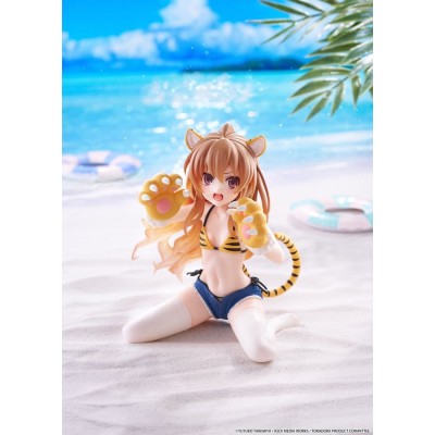 TORADORA! - Taiga Aisaka Tiger Costume Swimwear Ver. Desktop Cute Taito PVC Figure 13 cm