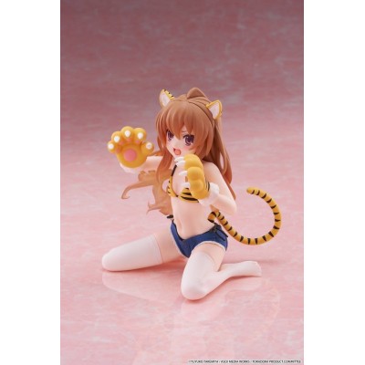 TORADORA! - Taiga Aisaka Tiger Costume Swimwear Ver. Desktop Cute Taito PVC Figure 13 cm