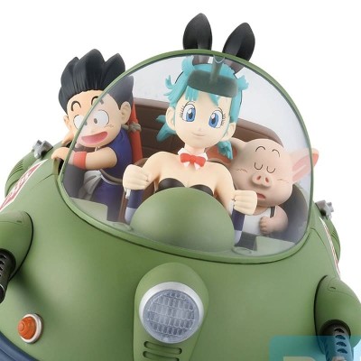 DRAGON BALL - Goku & Bulma & Oolong Fantastic Adventure 3 Ichibansho Bandai PVC Figure 20 cm