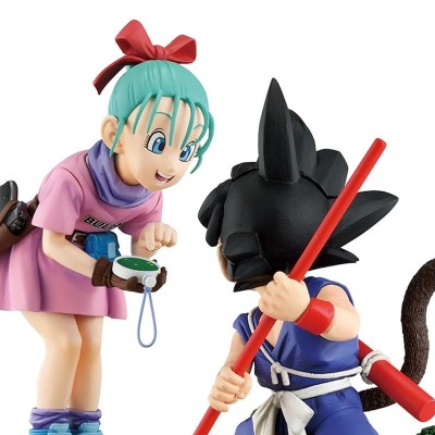 DRAGON BALL - Goku & Bulma Fantastic Adventure 3 Ichibansho Bandai PVC Figure 17 cm