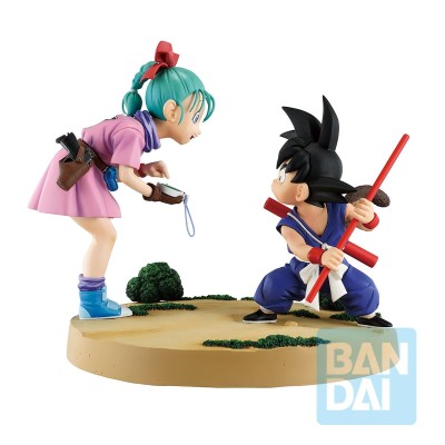 DRAGON BALL - Goku & Bulma Fantastic Adventure 3 Ichibansho Bandai PVC Figure 17 cm