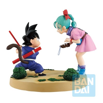 DRAGON BALL - Goku & Bulma Fantastic Adventure 3 Ichibansho Bandai PVC Figure 17 cm
