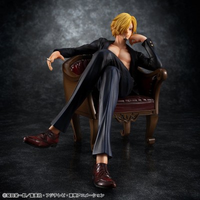 ONE PIECE - Sanji Ver.R Portrait.Of.Pirates "S.O.C" Megahouse PVC Figure 14 cm