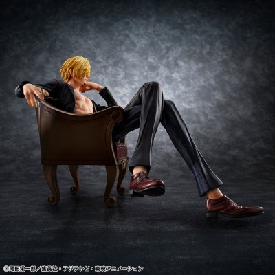 ONE PIECE - Sanji Ver.R Portrait.Of.Pirates "S.O.C" Megahouse PVC Figure 14 cm