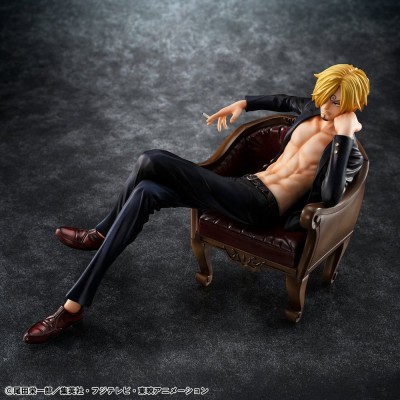 ONE PIECE - Sanji Ver.R Portrait.Of.Pirates "S.O.C" Megahouse PVC Figure 14 cm