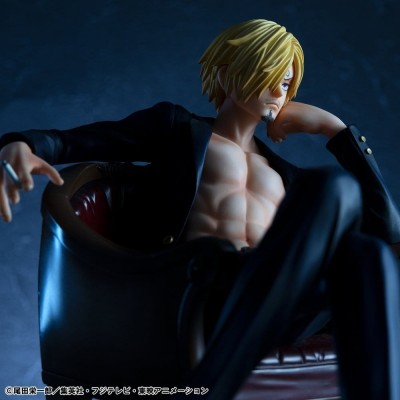 ONE PIECE - Sanji Ver.R Portrait.Of.Pirates "S.O.C" Megahouse PVC Figure 14 cm