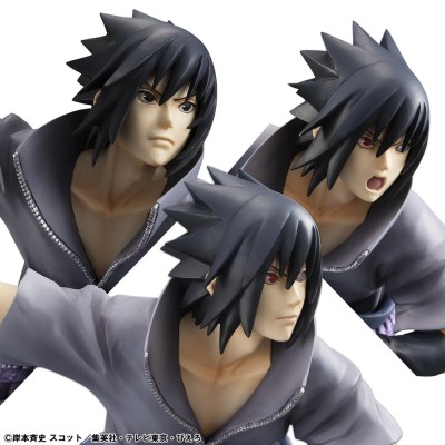 NARUTO SHIPPUDEN - Sasuke Uchiha Great Ninja War Ver. (Repeat) G.E.M. Series PVC Figure 23 cm