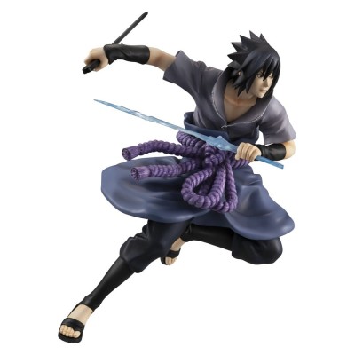 NARUTO SHIPPUDEN - Sasuke Uchiha Great Ninja War Ver. (Repeat) G.E.M. Series PVC Figure 23 cm