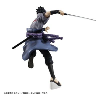 NARUTO SHIPPUDEN - Sasuke Uchiha Great Ninja War Ver. (Repeat) G.E.M. Series PVC Figure 23 cm
