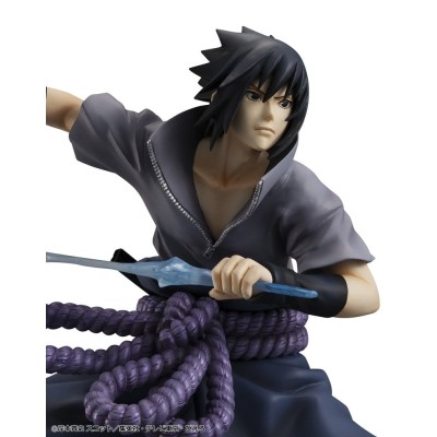 NARUTO SHIPPUDEN - Sasuke Uchiha Great Ninja War Ver. (Repeat) G.E.M. Series PVC Figure 23 cm