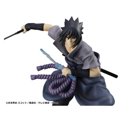 NARUTO SHIPPUDEN - Sasuke Uchiha Great Ninja War Ver. (Repeat) G.E.M. Series PVC Figure 23 cm