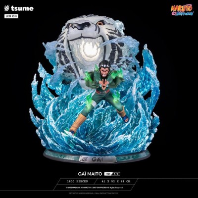 NARUTO - Gai Maito 1/8 HQS With Led Tsume Resin Figure 44 cm