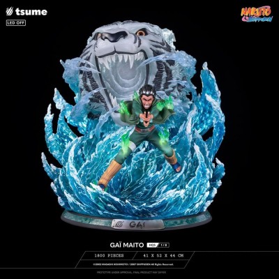 NARUTO - Gai Maito 1/8 HQS With Led Tsume Resin Figure 44 cm